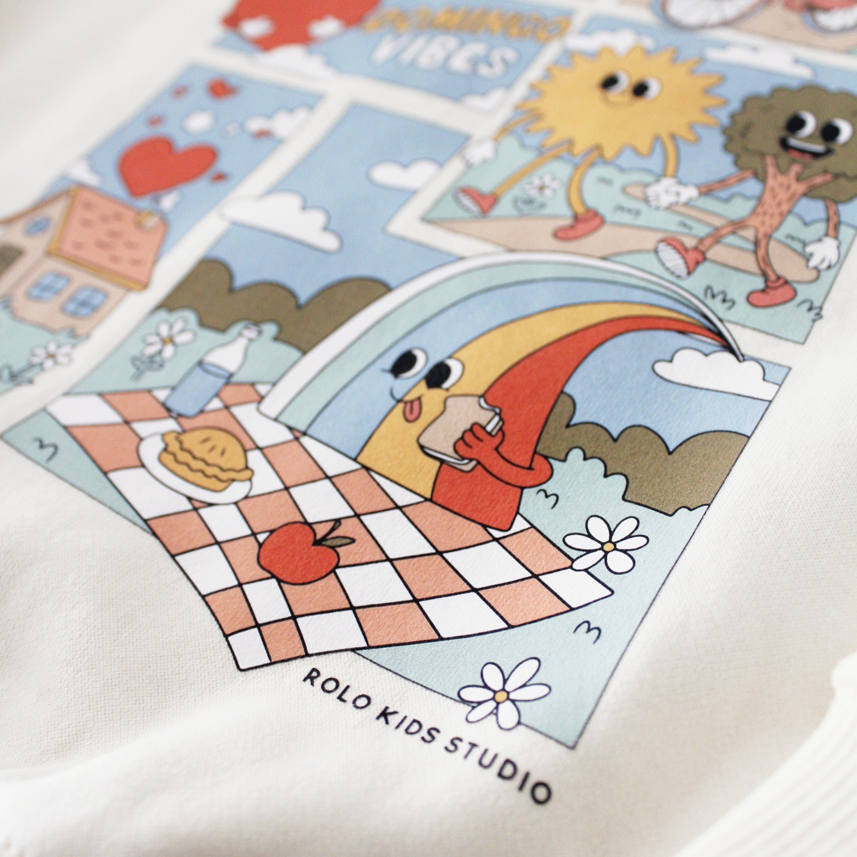 Sudadera infantil 'Domingo Vibes' – Ropa para días en familia 8