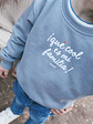 Sudadera infantil '¡Qué cool es mi familia!' – Ropa con mensaje familiar - Miniatura 4