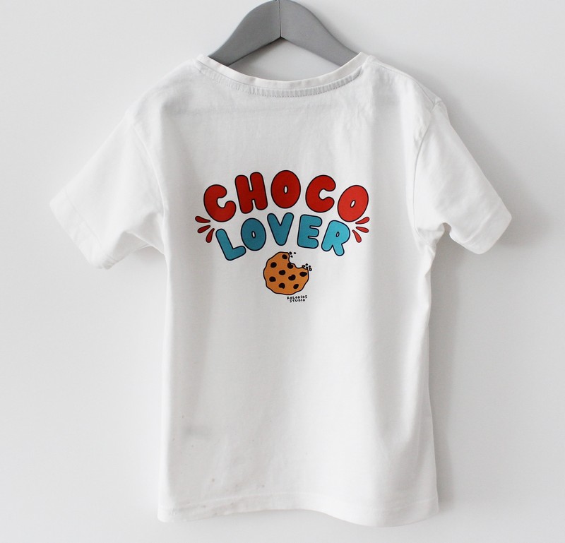 Camiseta infantil 'Choco Lover' - Ropa infantil alegre y original 5