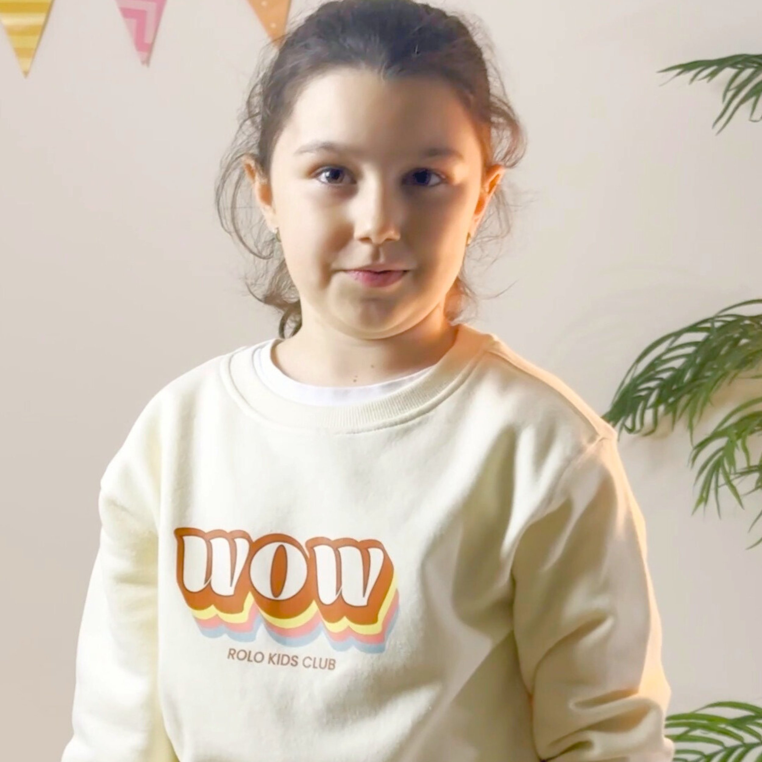 Sudadera infantil 'WOW' – Ropa divertida para niños 6