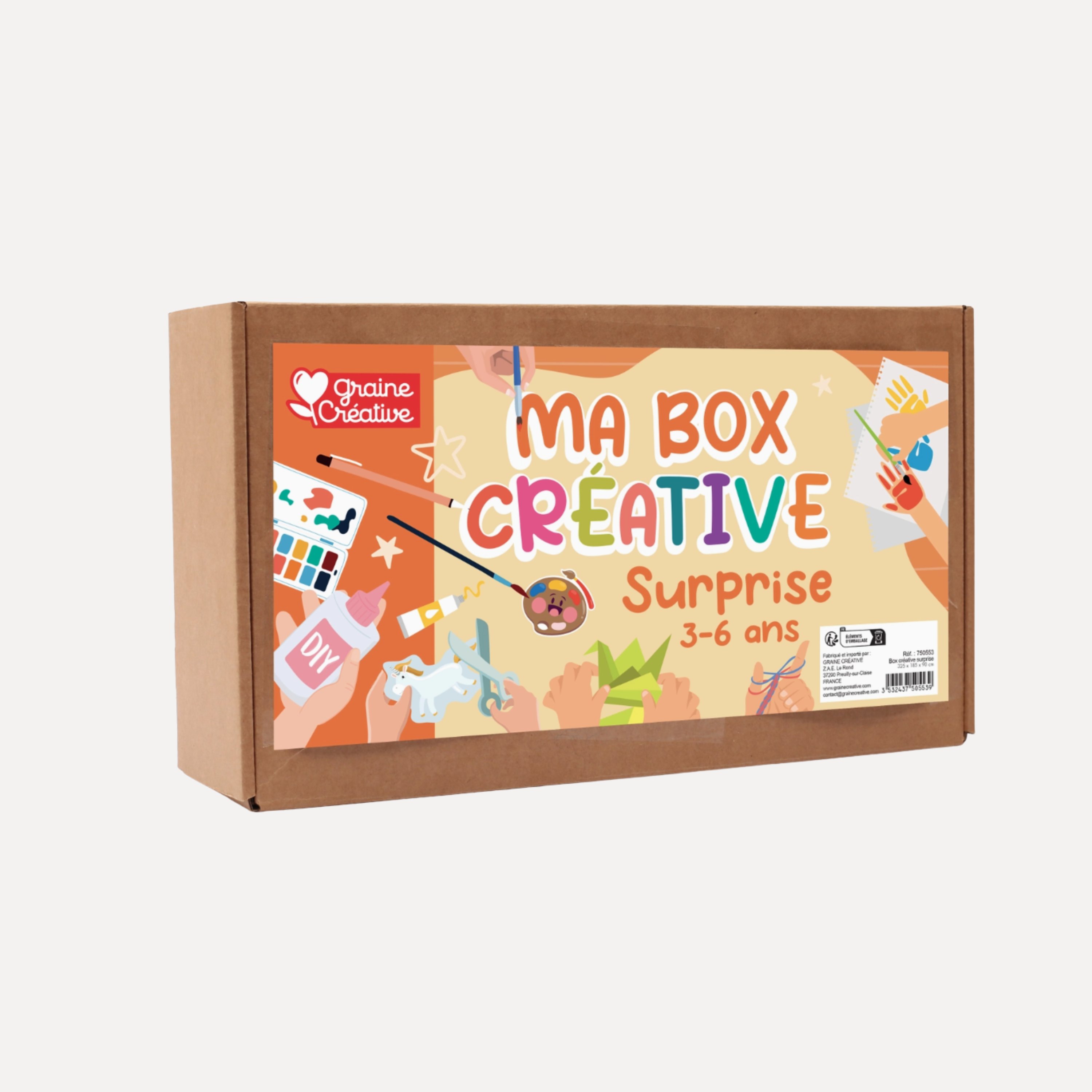 Caja Creativa Sorpresa 3-6 años Ed.1 – Manualidades divertidas para niños  1
