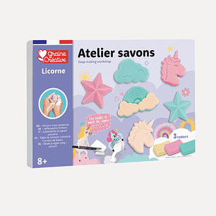 Kit Infantil 'Taller de Jabones Unicornio' – Manualidades Creativas para niños