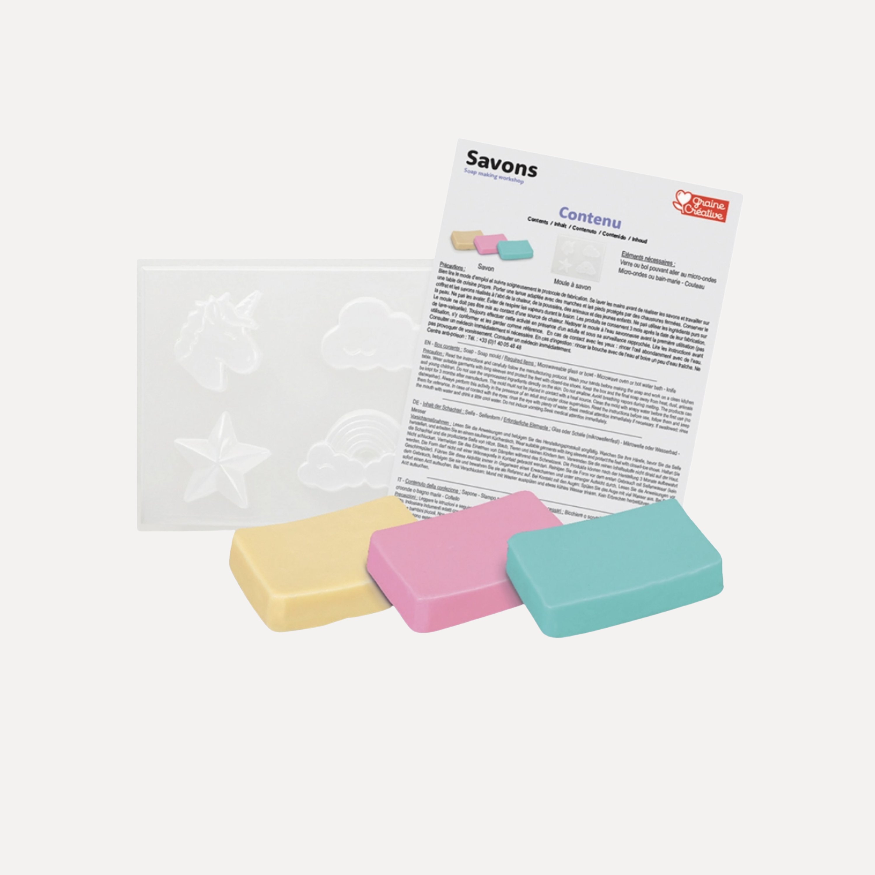 Kit Infantil 'Taller de Jabones Unicornio' – Manualidades Creativas para niños 5