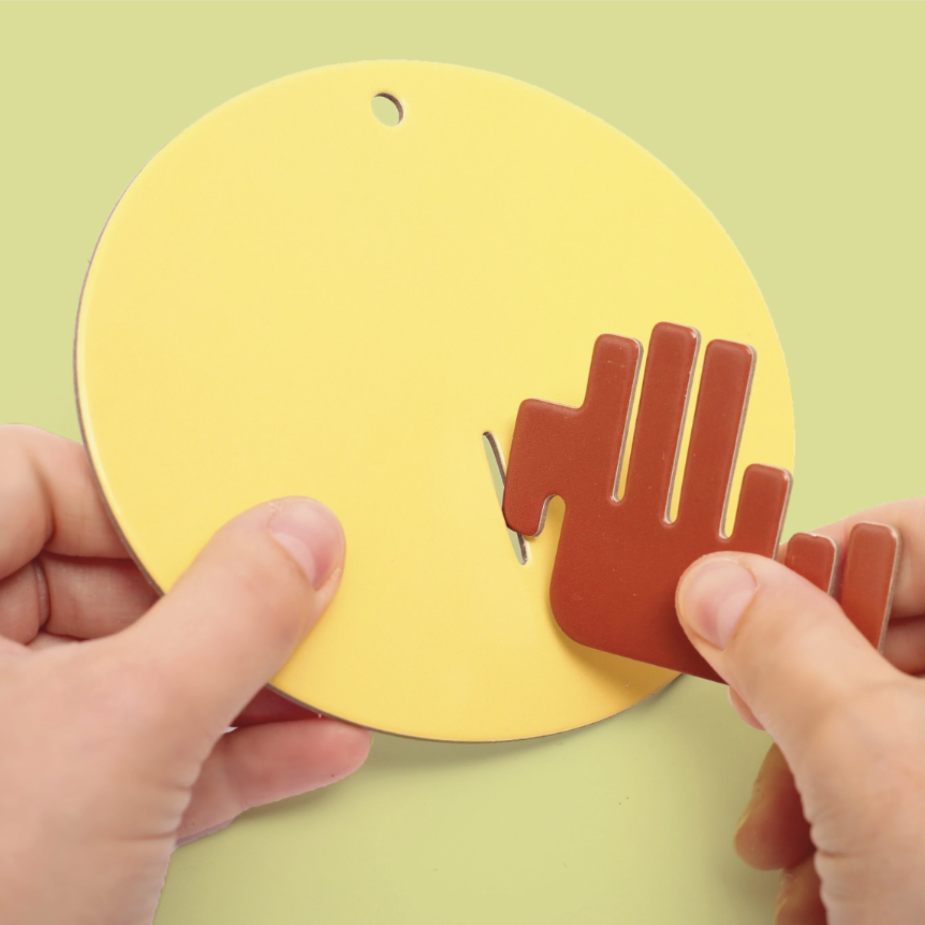 Maqueta Colgante Oso 3D – Decoración Infantil en cartón 5