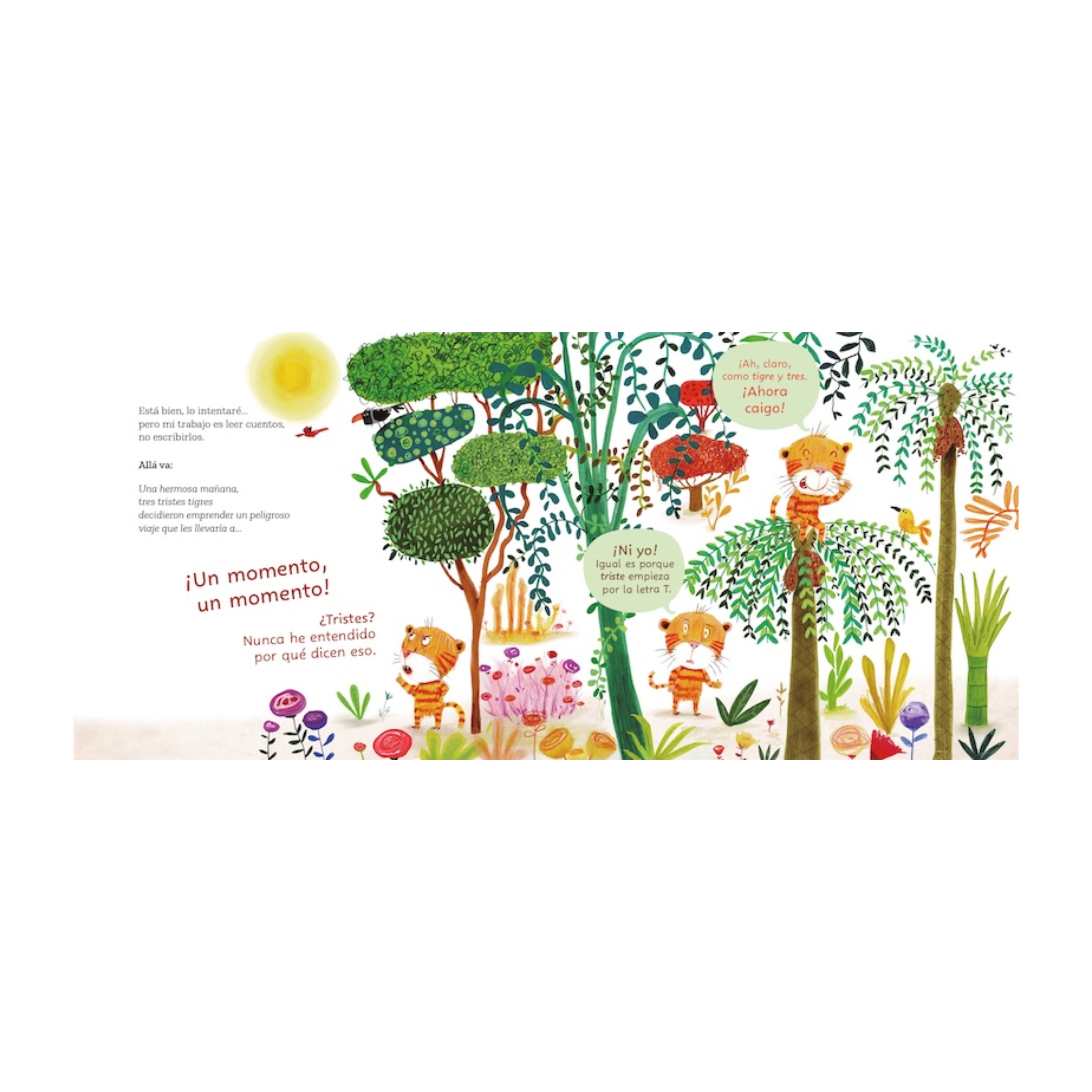 Tres Tigres Tiquismiquis - Cuento infantil sobre creatividad y lenguaje 2