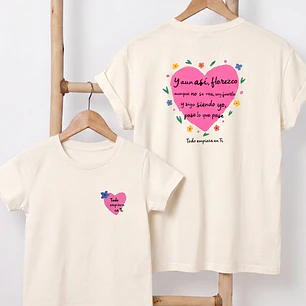 Camiseta infantil orgánica 'Todo empieza en ti'
