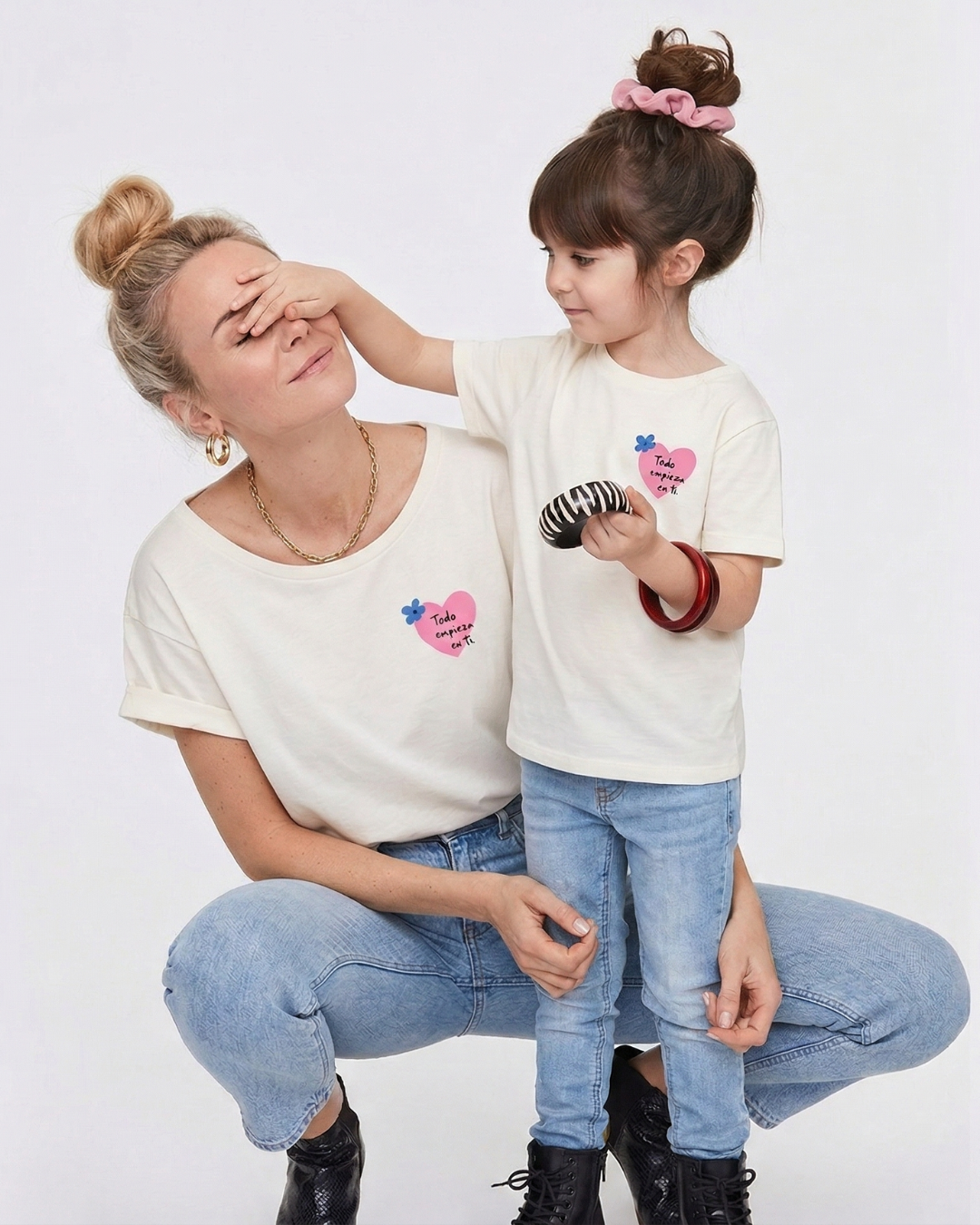 Camiseta infantil orgánica 'Todo empieza en ti' 1