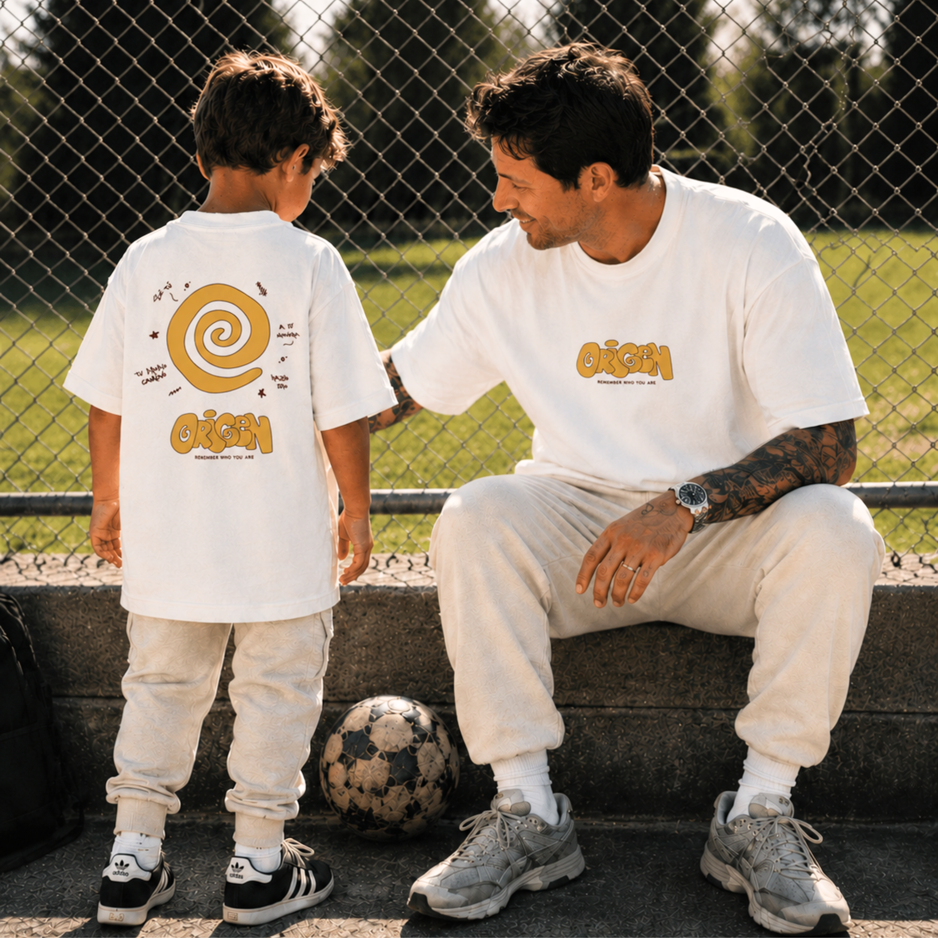  Camisetas a juego para toda la familia 'Origen' 1