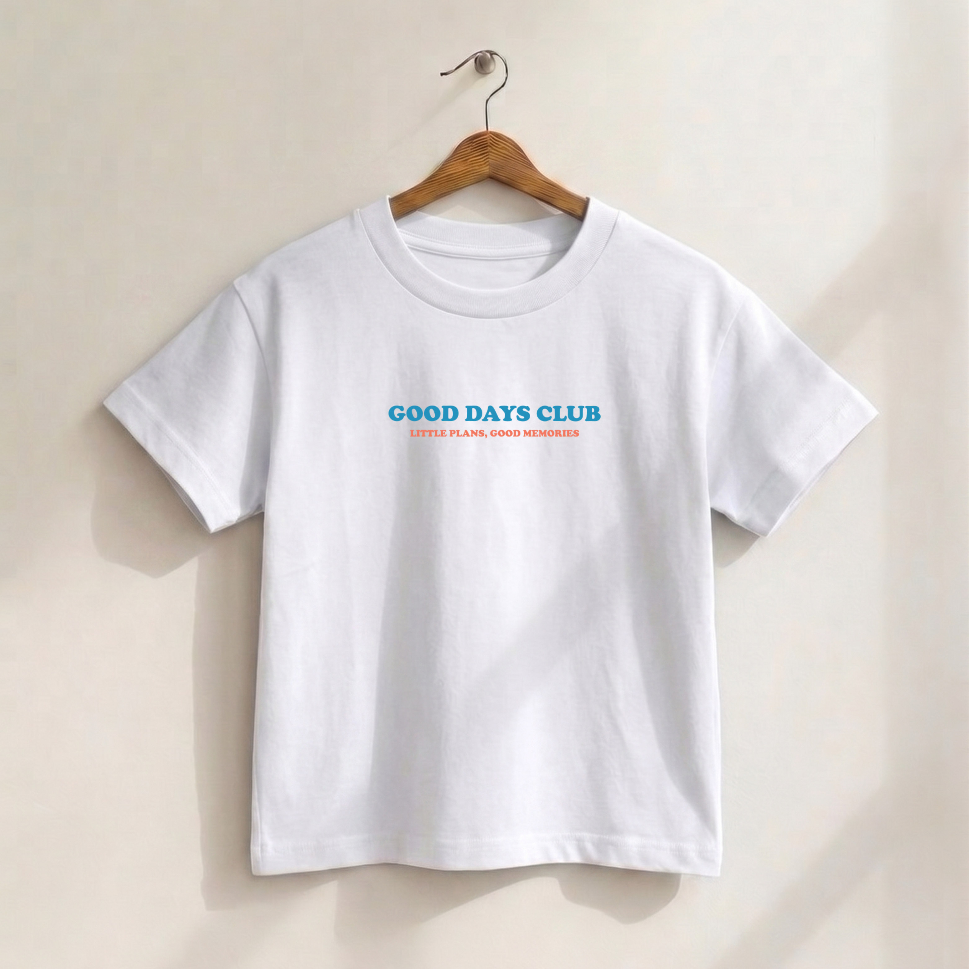 Camiseta infantil algodón orgánico 'Good Days Club' 3