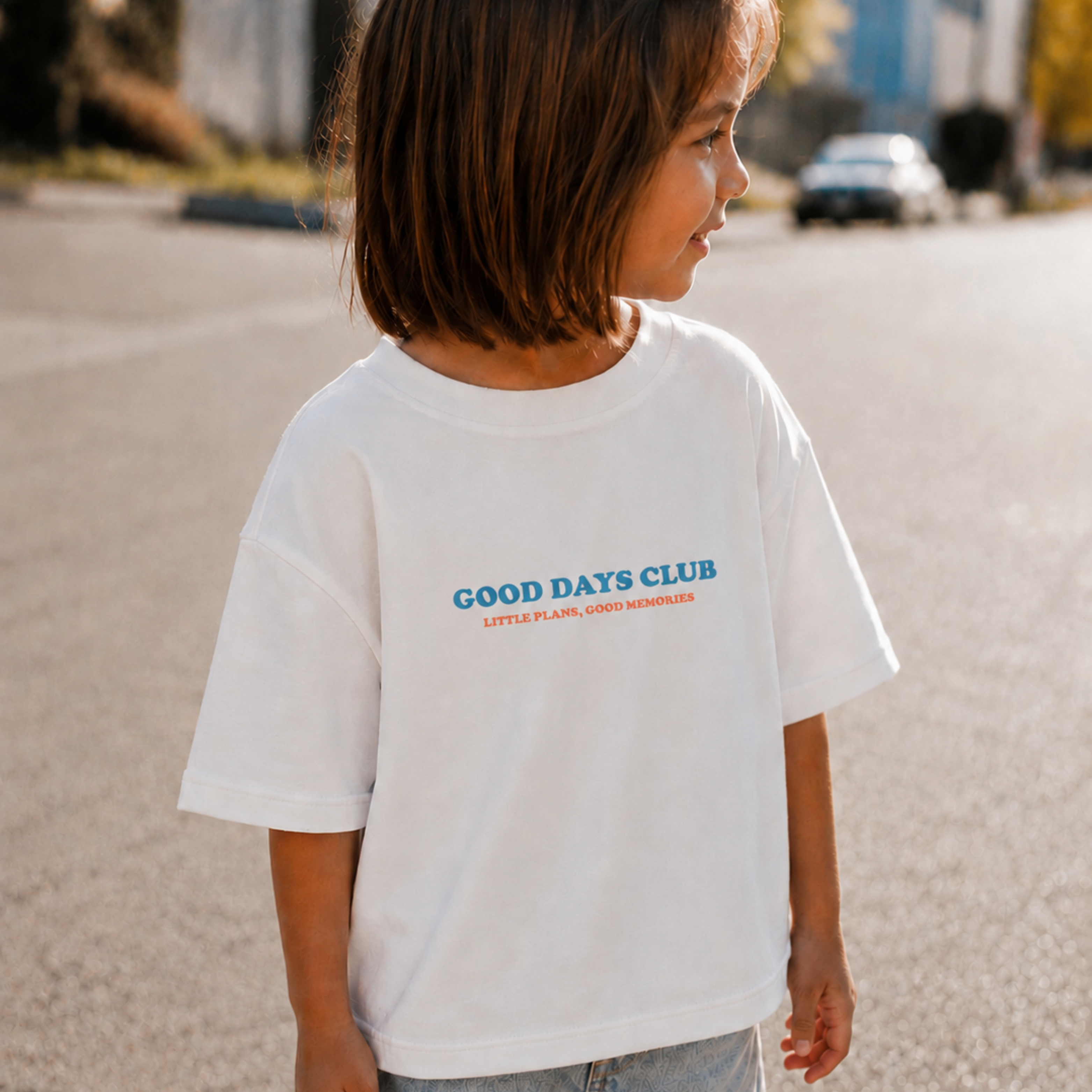 Camiseta infantil algodón orgánico 'Good Days Club' 2