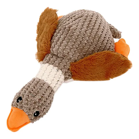 Juguete Peluche Ganso para Perros Mediano