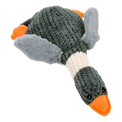 Juguete Peluche Ganso para Perros Mediano