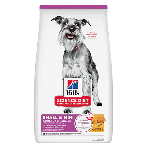 Hill's Science Diet Small Paws Adulto 7+ 2.04 Kg