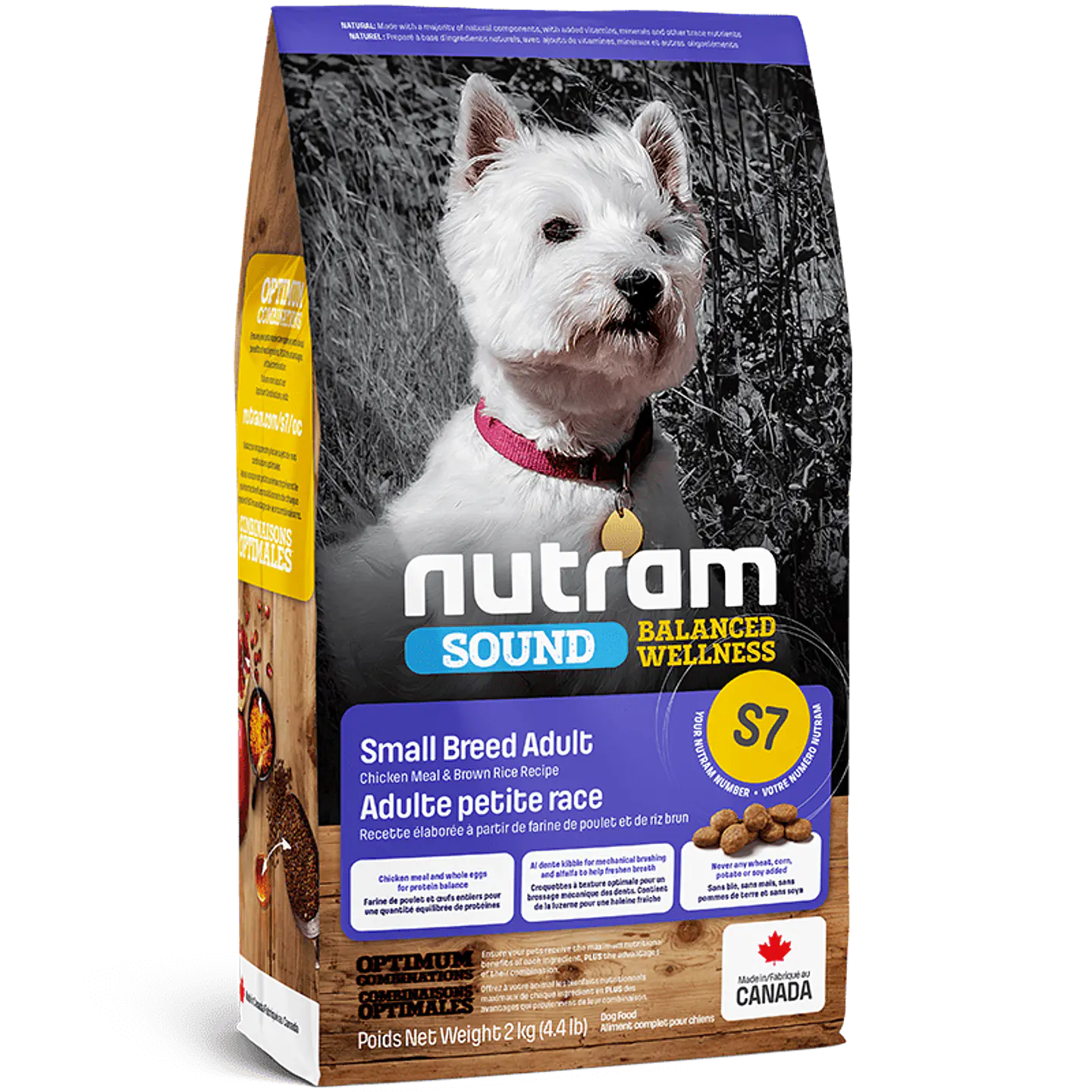 Nutram S7 Small Breed Adult 2Kg Razas Pequeñas  1