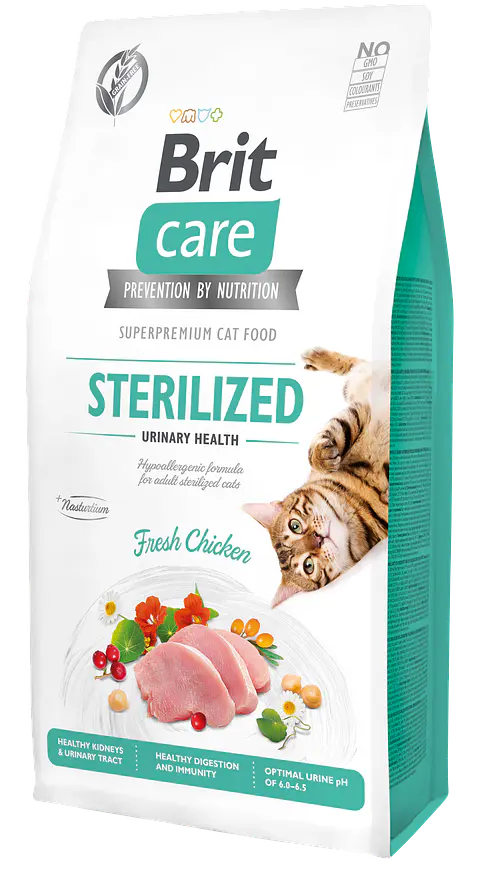 Brit Care Cat Urinary Health Sterilized Fresh Chicken 2 Kg
