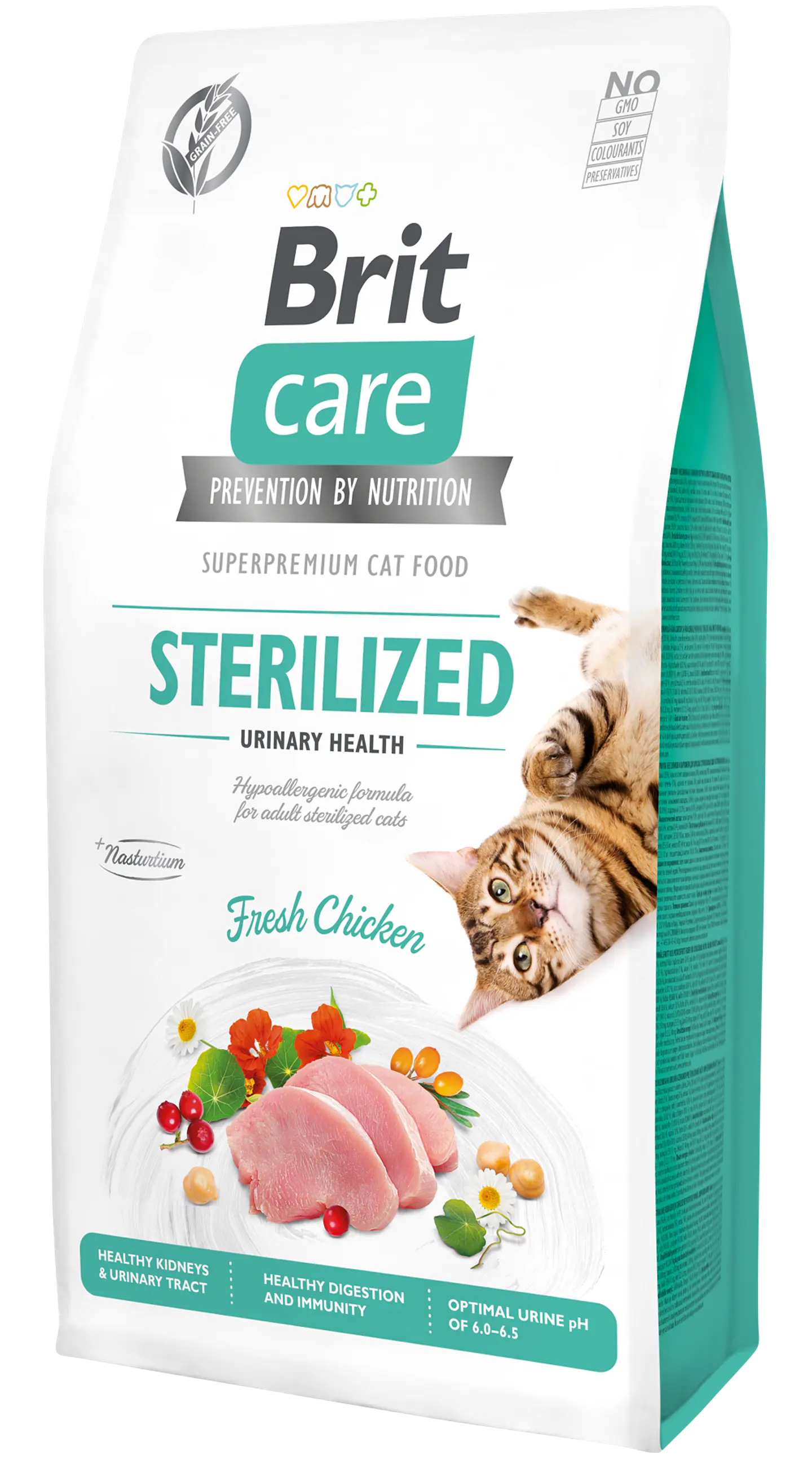Brit Care Cat Urinary Health Sterilized Fresh Chicken 2 Kg 1