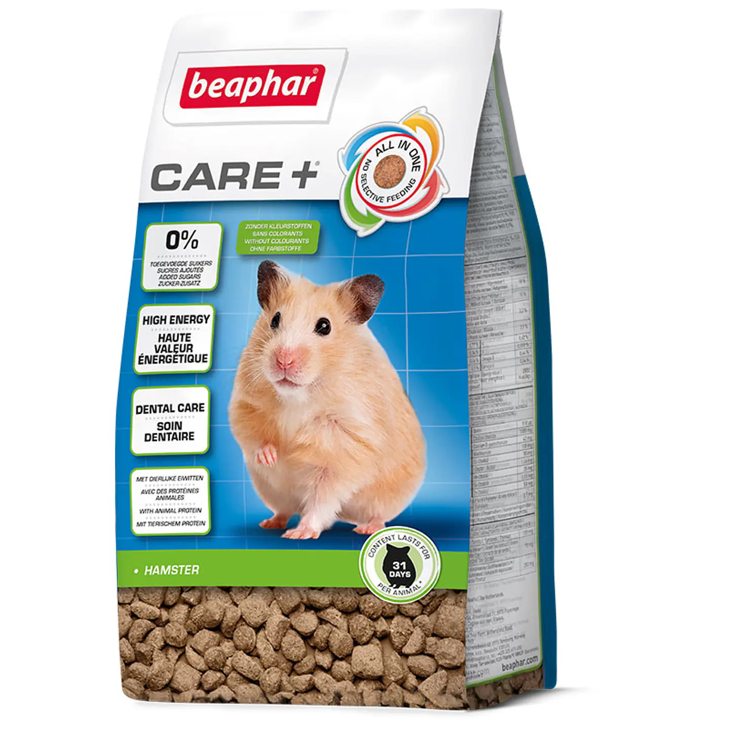 Care+ Hamster  Alimento Súper Premium 300 GR 1