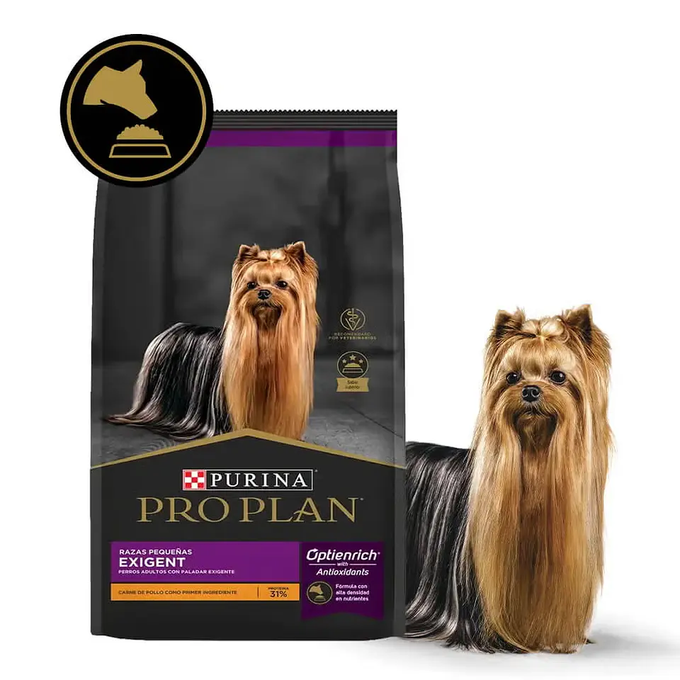 Pro Plan Exigent Razas Pequeñas 3 Kg Sabor Gourmet 1