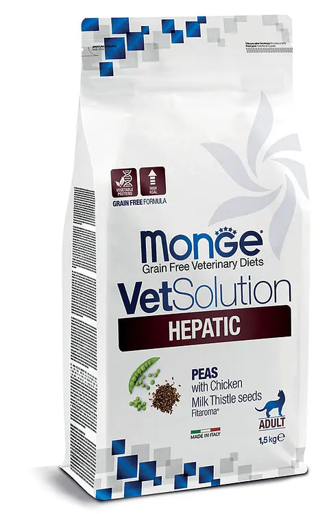 Monge VetSolution Hepatic Gato 1.5 Kg 