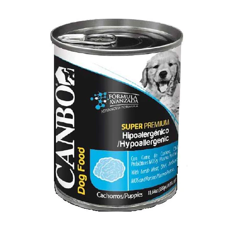 Canbo Cachorro Hipoalergénico Lata 330g Perro Puppy
