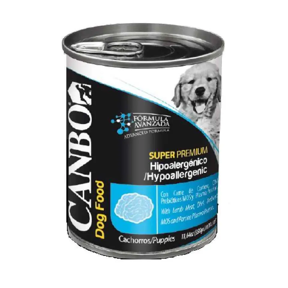 Canbo Cachorro Hipoalergénico Lata 330g Perro Puppy 1