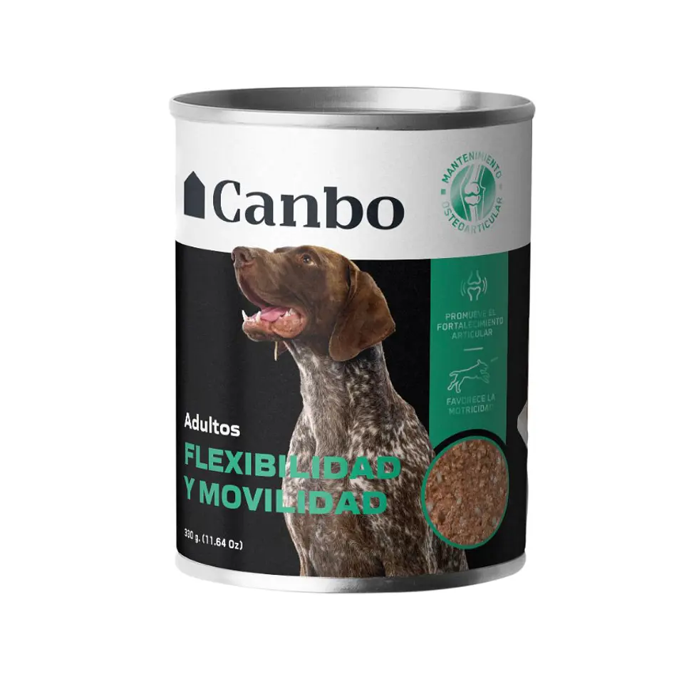 Canbo Paté Flexibilidad y Movilidad Perro 330 g 1