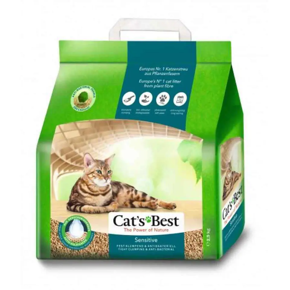 Cat’s Best Sensitive 2.5 Kg Arena para gato 1