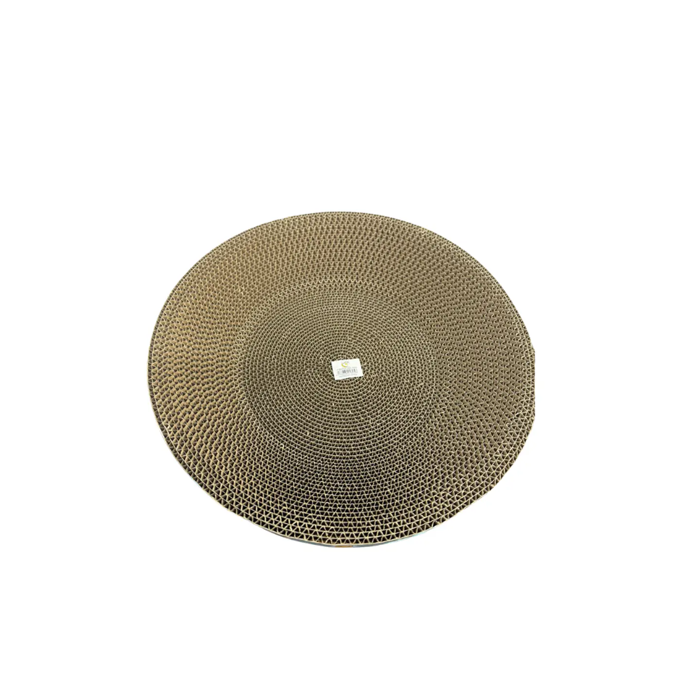 Rascador Redondo Tipo Cama con Catnip para Gatos 40 CM (Diámetro) 2