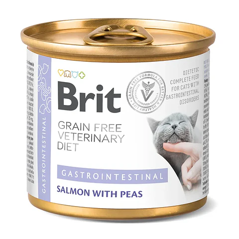Brit Veterinary Diet Gastrointestinal Gato Lata 200 Gr