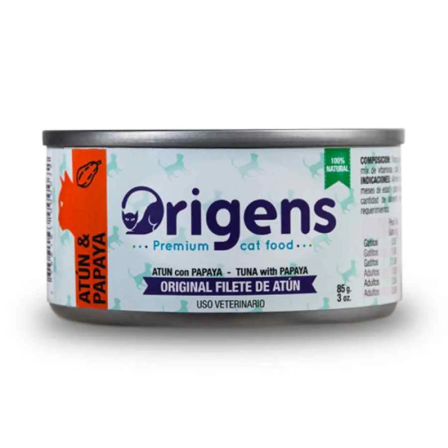 Origens Filete Atún Con Papaya Premium 85 g 1