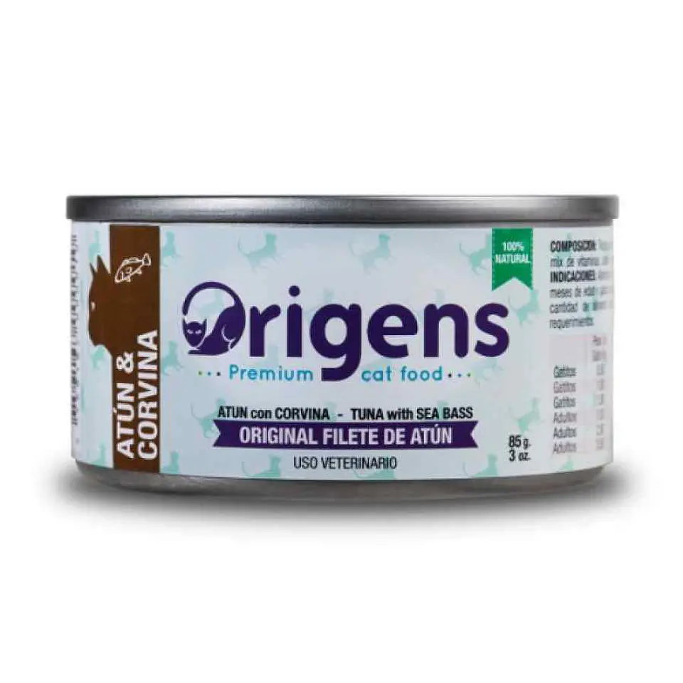 Origens Filete Atún Con Corvina Premium 85 g 1