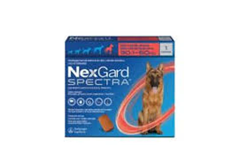 NexGard SPECTRA 30 a 60 kg Antiparasitario para Perros  Descripción del producto: