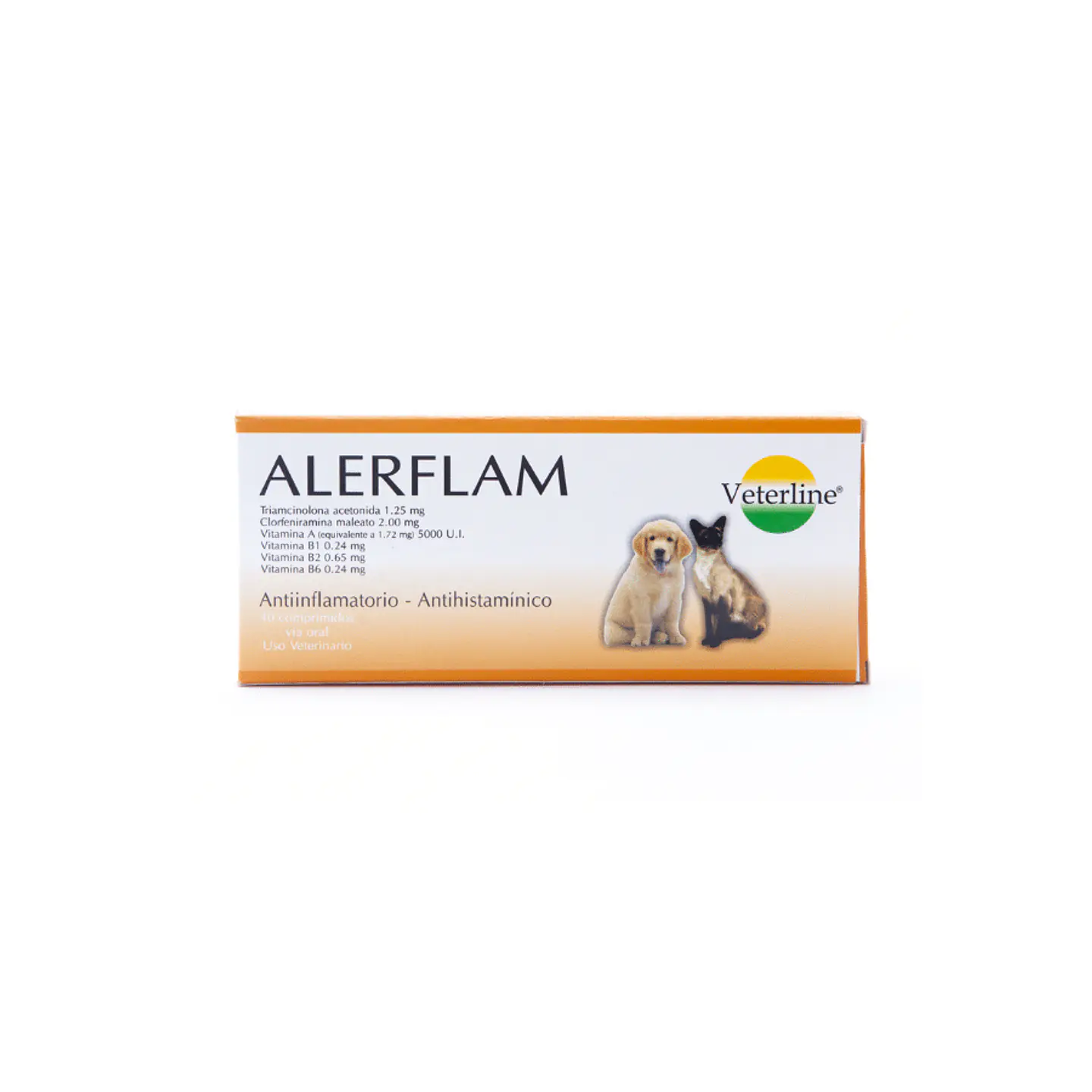 Alerflam Antiinflamatorio y Antihistamínico para Perros y Gatos 1