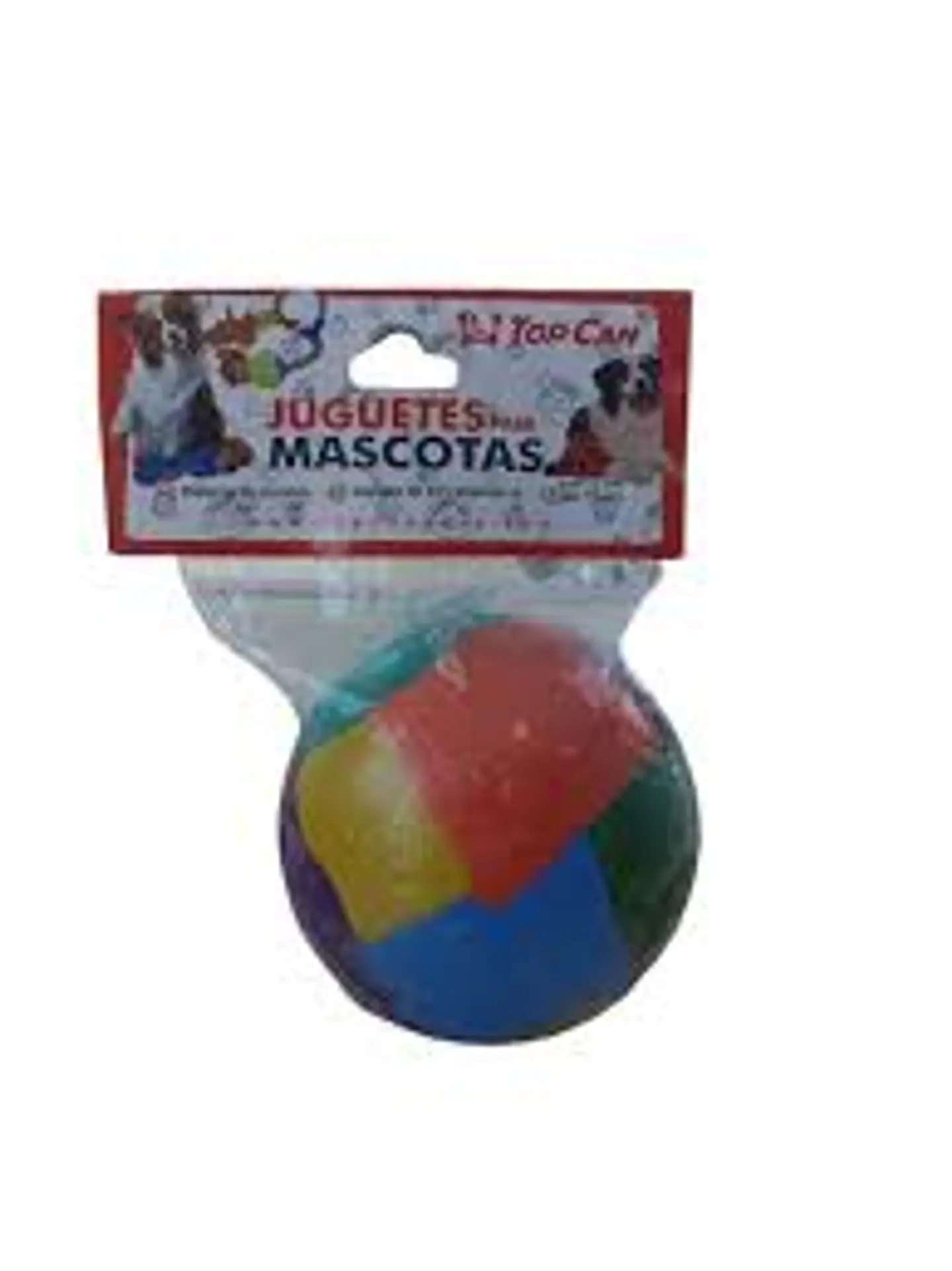 Pelota Pequeña con Cascabel para Perros Juguete Interactivo 1