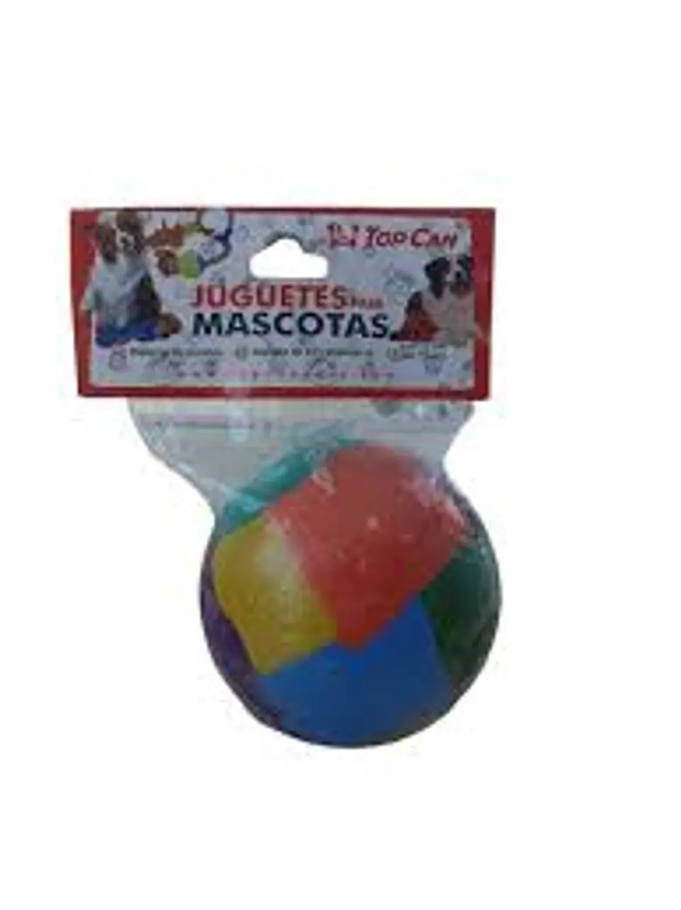 Pelota Pequeña con Cascabel para Perros Juguete Interactivo 1