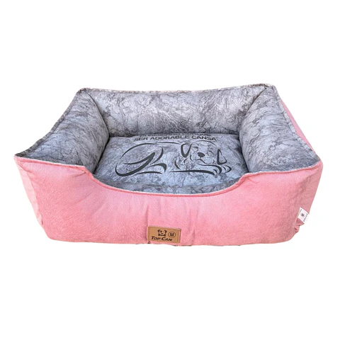 Cama Cuadrada para Perro Talla M Cómoda y Acolchada