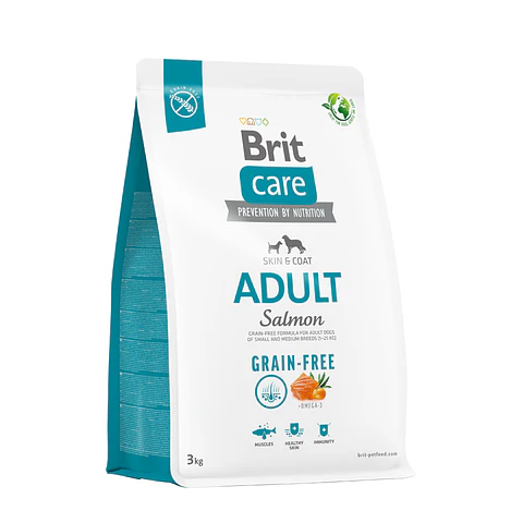 Brit Care Grain Free Adult Salmon Perro Super Premium 3kg