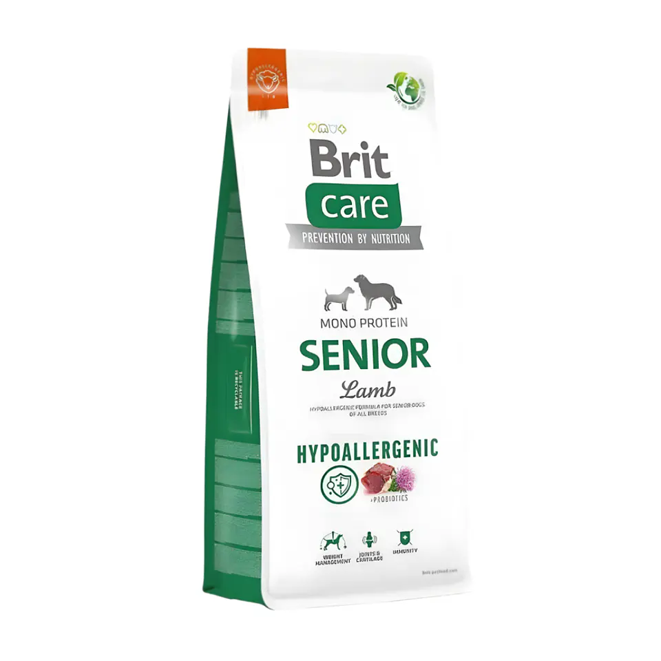 Brit Care Senior Lamb Hypoallergenic Perro Adulto 12kg 1