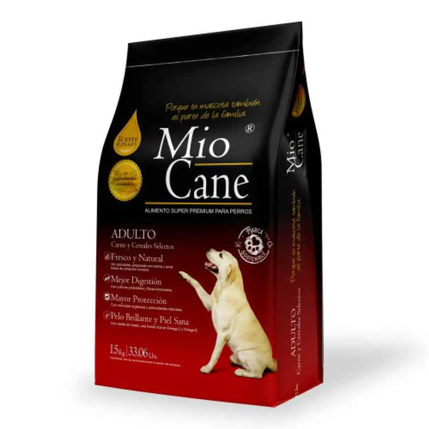 Mio Cane Adulto Super Premium Perro Nutrición Total 15kg 1