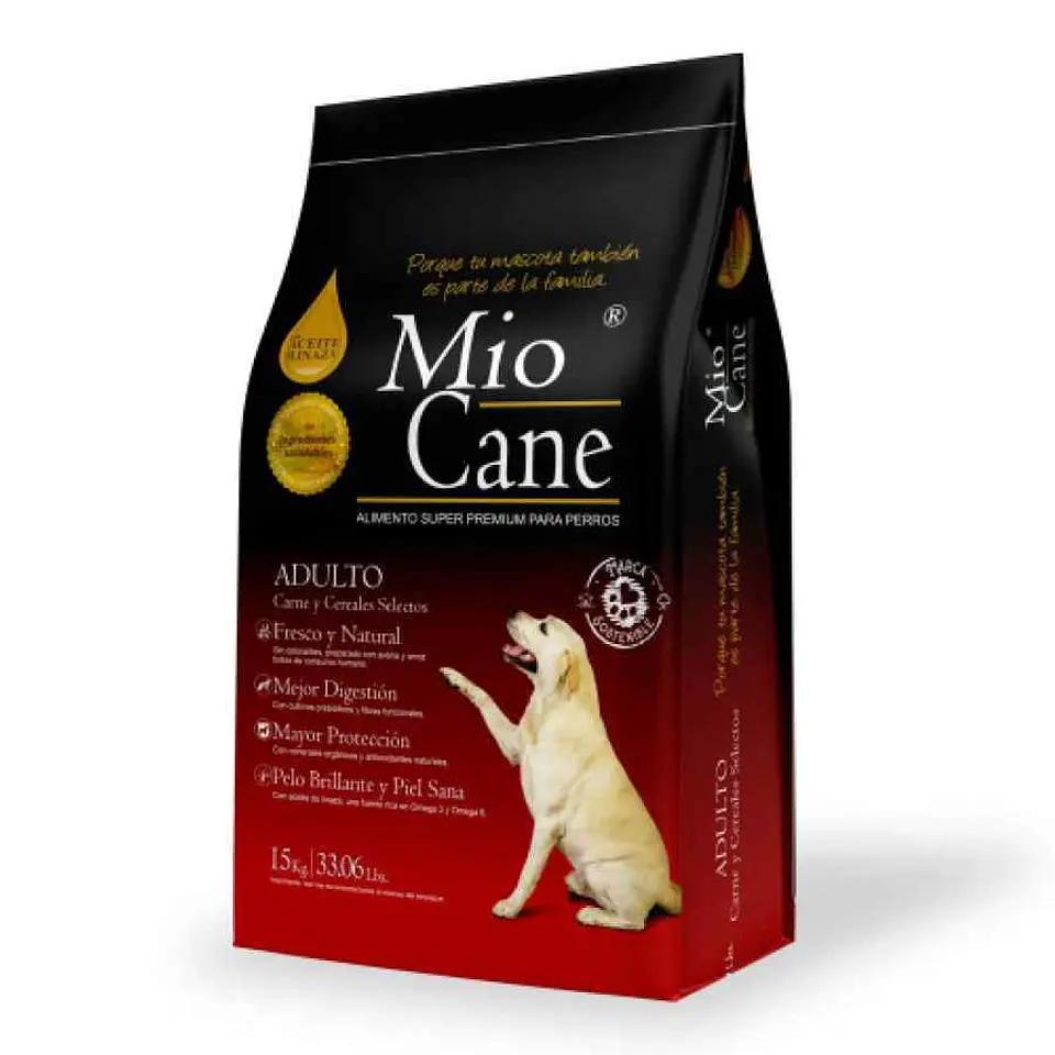Mio Cane Adulto Super Premium Perro Nutrición Total 15kg 1
