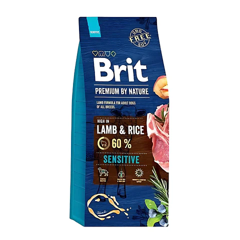 Brit Premium Sensitive Lamb Perro 15kg