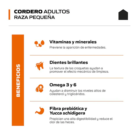 Canbo Adulto Cordero Razas Pequeñas 7Kg