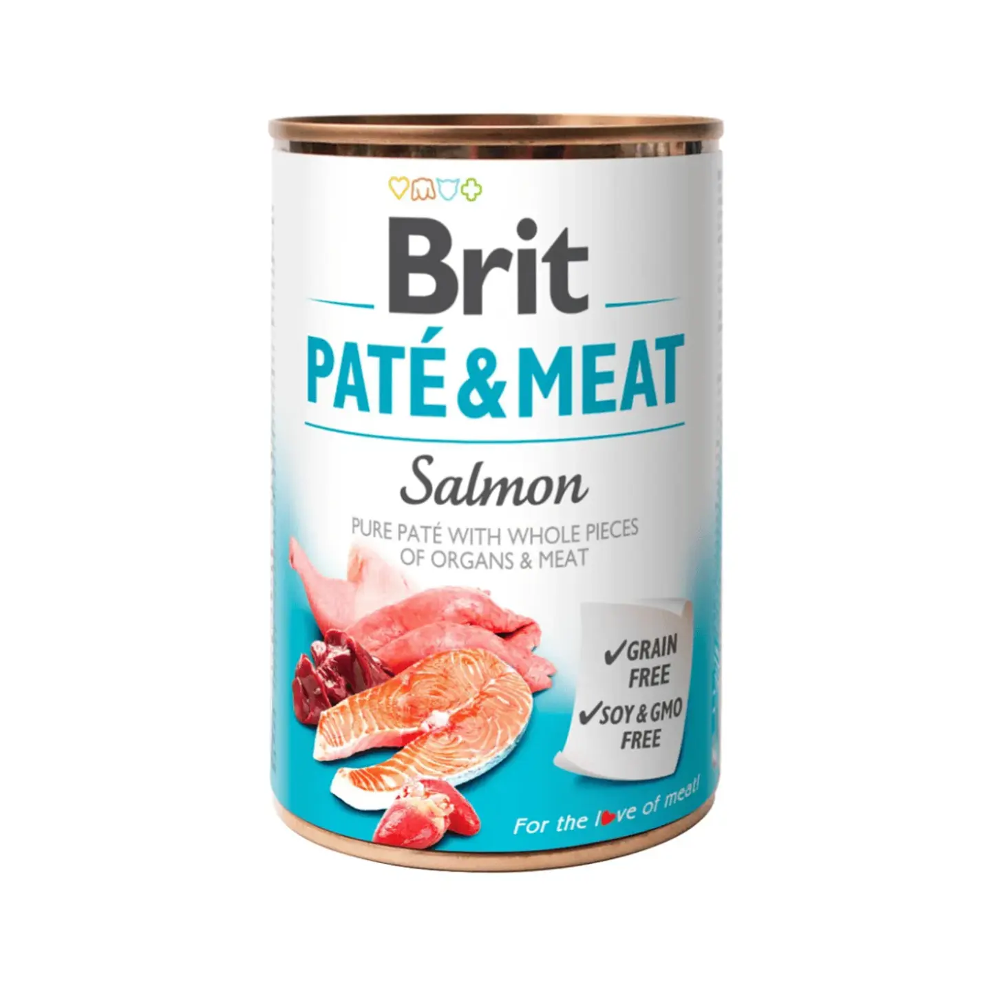 Brit Paté & Meat Salmon 400g 1