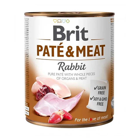 Brit Paté & Meat Rabbit 800g