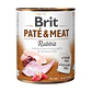 Brit Paté & Meat Rabbit 800g - Miniatura 1