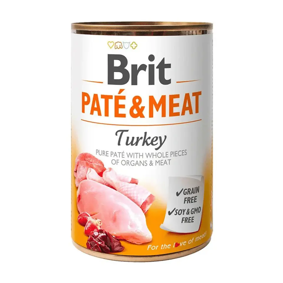 Brit Paté & Meat Turkey 400g 1