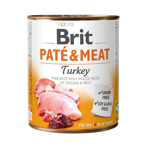 Brit Paté & Meat Turkey 800g