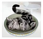 Rascador Redondo tipo Cama con Catnip  Para Gato  44 CM - Miniatura 3