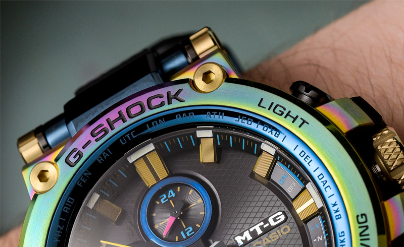 Casio G-Shock MTG-B1000RB Lunar Rainbow Watch Hands-On