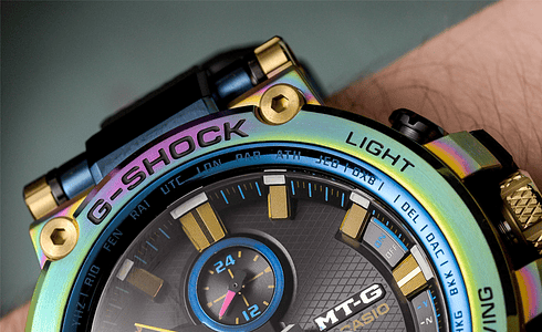 Casio G-Shock MTG-B1000RB Lunar Rainbow Watch Hands-On